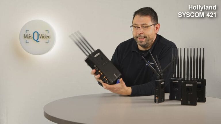 Hollyland Syscom 421S: Transmisión de vídeo a 550 metros from Más Que Vídeo Profesional, S.A.
